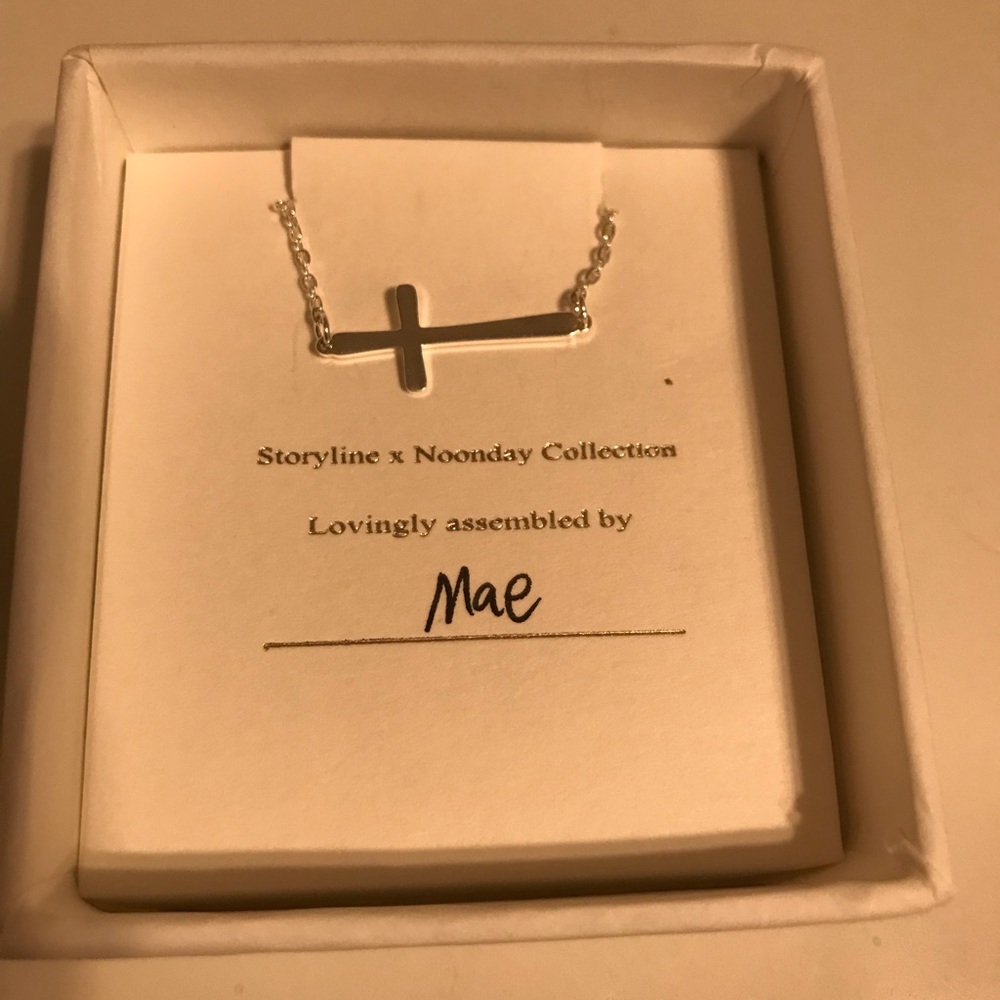 Noonday Collection cross necklace